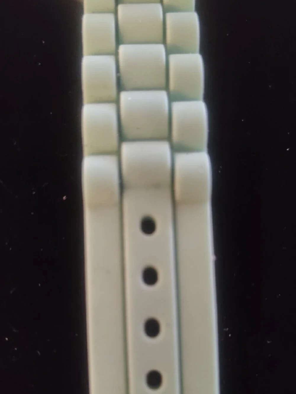 Women's Mint Green Silicone Strap Fashion Watch